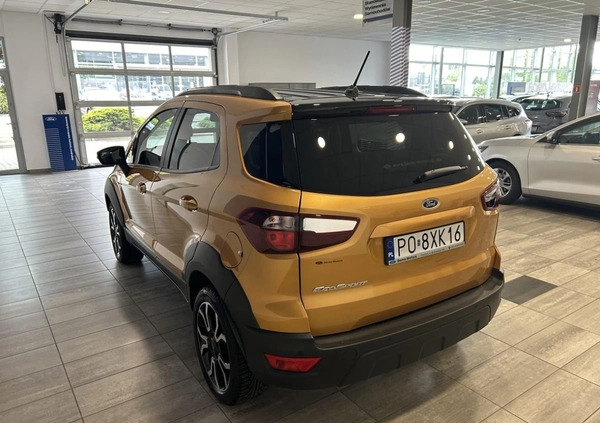 Ford EcoSport cena 91000 przebieg: 13000, rok produkcji 2022 z Poznań małe 106